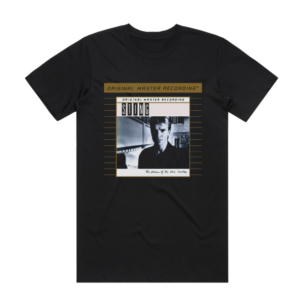 Sting The Dream Of The Blue Turtles Album Cover T-Shirt Black