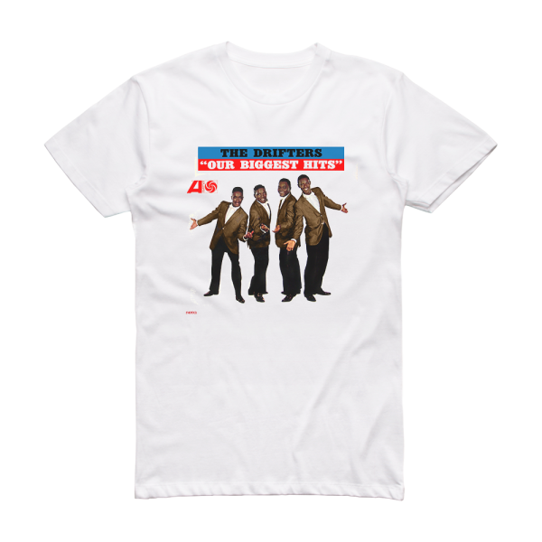 The Drifters The Drifters 1 Album Cover T-Shirt White