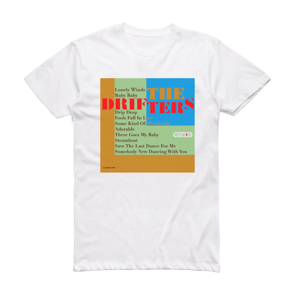 The Drifters The Drifters 2 Album Cover T-Shirt White