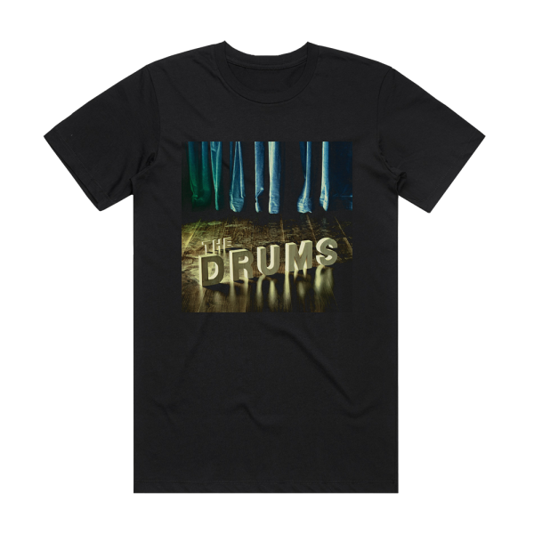 The Drums The Drums Ep Album Cover T-Shirt Black