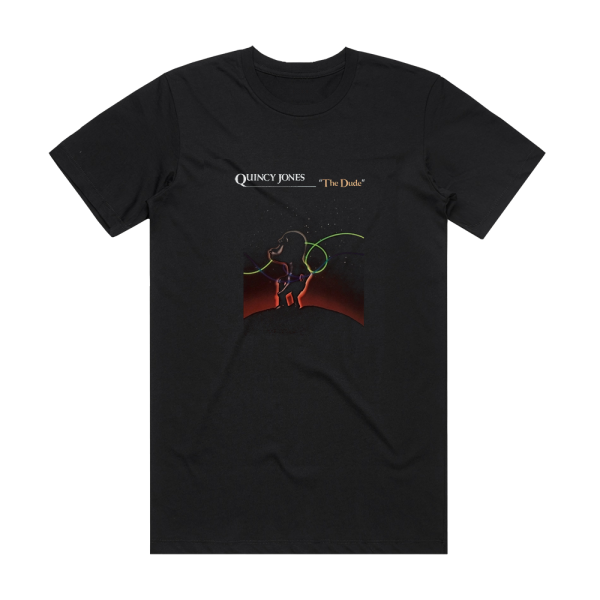 Quincy Jones The Dude Album Cover T-Shirt Black