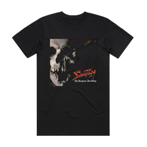 Savatage The Dungeons Are Calling 1 Album Cover T-Shirt Black