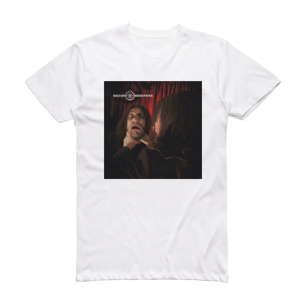 Vulture Industries The Dystopia Journals Album Cover T-Shirt White
