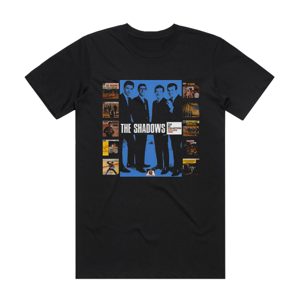 The Shadows The Ep Collection Album Cover T-Shirt Black