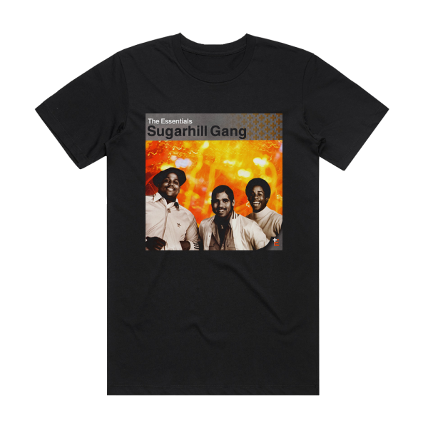 The Sugarhill Gang The Essentials Album Cover T-Shirt Black