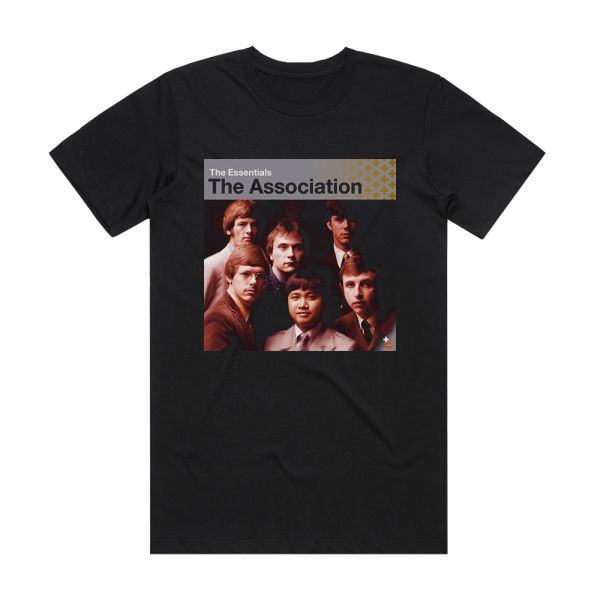 The Association The Essentials Album Cover T-Shirt Black