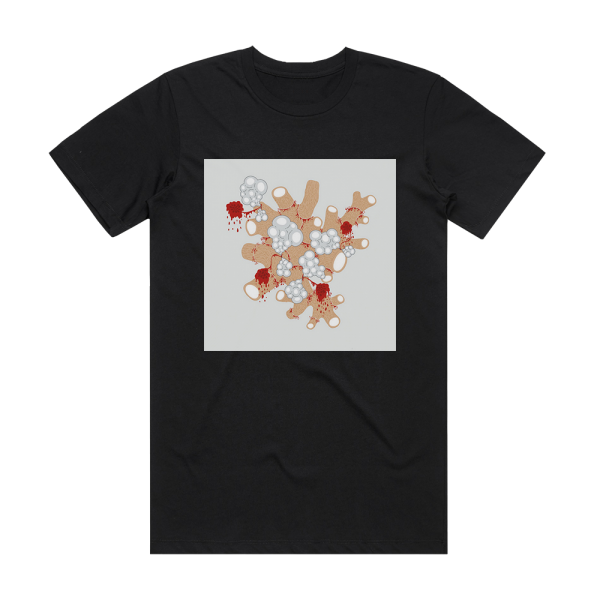 Saxon Shore The Exquisite Death Of Saxon Shore Album Cover T-Shirt Black