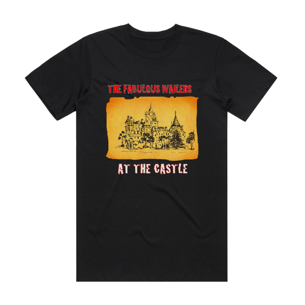 The Wailers The Fabulous Wailers At The Castle 2 Album Cover T-Shirt Black