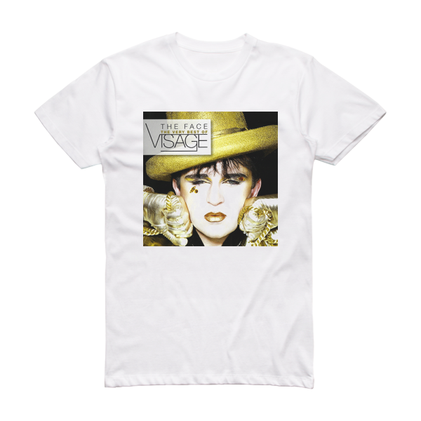 Visage The Face  Very Best Of Visage Album Cover T-Shirt White