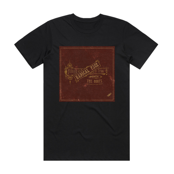 Radical Face The Family Tree The Roots Album Cover T-Shirt Black