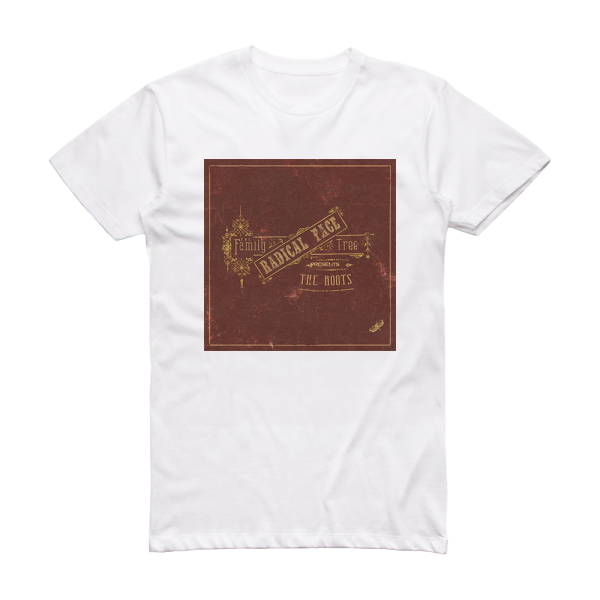 Radical Face The Family Tree The Roots Album Cover T-Shirt White