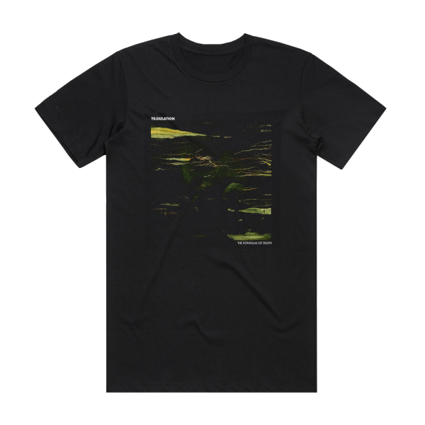Tribulation The Formulas Of Death Album Cover T-Shirt Black