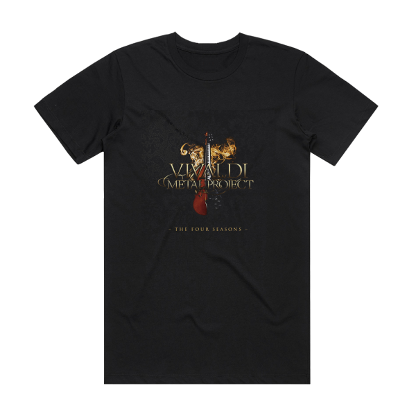 Vivaldi Metal Project The Four Seasons Album Cover T-Shirt Black