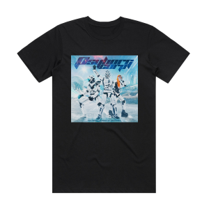 Psyborg Corp The Frozen Shrines Of Obsdana Album Cover T-Shirt Black