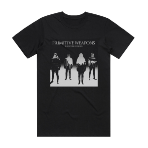 Primitive Weapons The Future Of Death Album Cover T-Shirt Black
