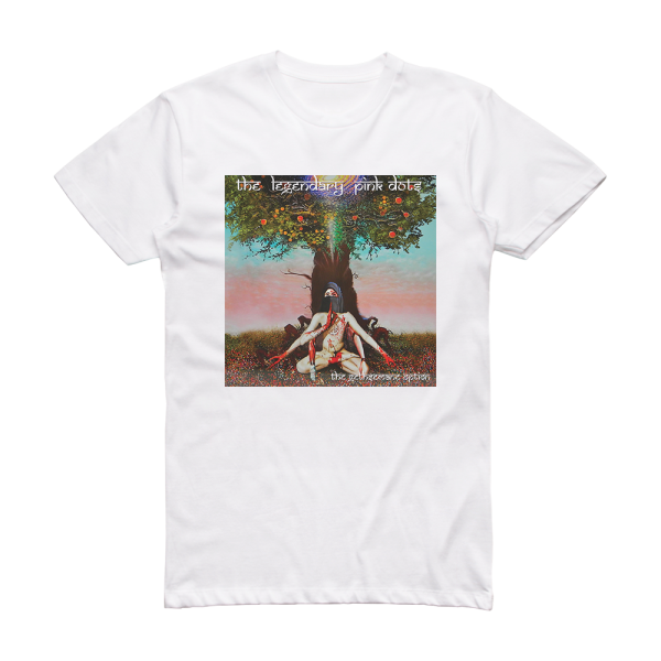 The Legendary Pink Dots The Gethsemane Option Album Cover T-Shirt White