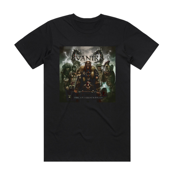 Vanir The Glorious Dead Album Cover T-Shirt Black