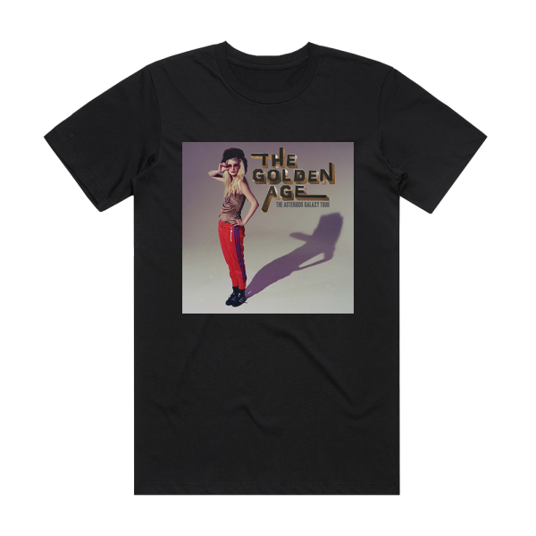 The Asteroids Galaxy Tour The Golden Age Album Cover T-Shirt Black