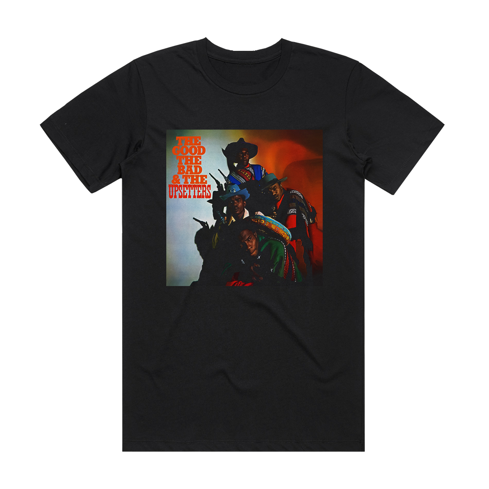 The Upsetters The Good The Bad And The Upsetters Album Cover T-Shirt Black