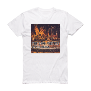 The Good the Bad and the Queen The Good The Bad The Queen Album Cover T-Shirt White