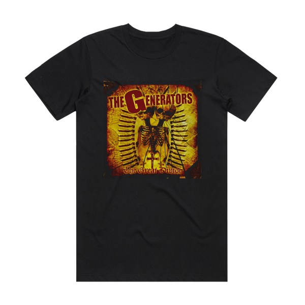 The Generators The Great Divide Album Cover T-Shirt Black