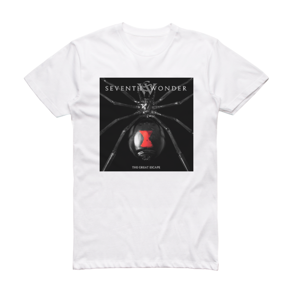 Seventh Wonder The Great Escape Album Cover T-Shirt White
