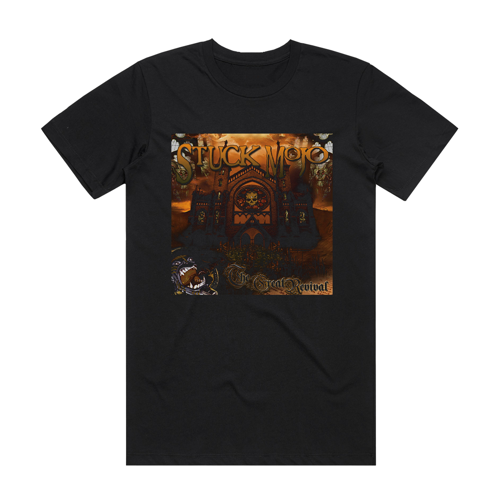 Stuck Mojo The Great Revival Album Cover T-Shirt Black – ALBUM COVER T ...