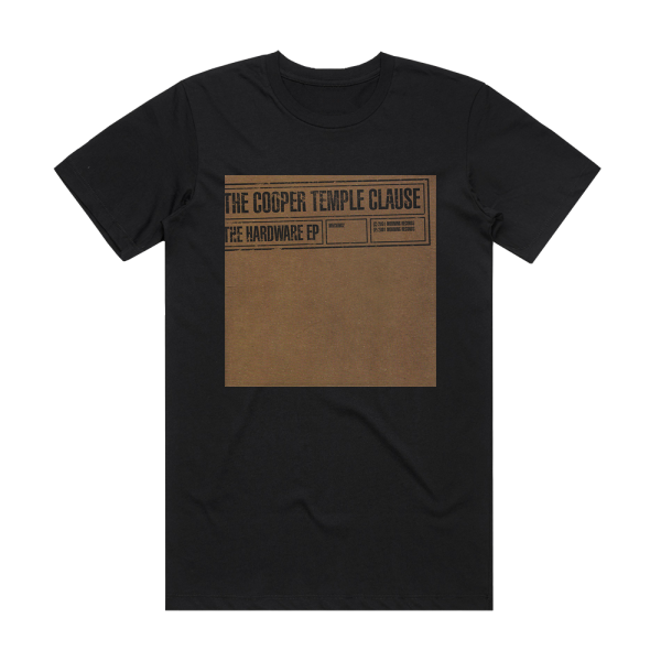 The Cooper Temple Clause The Hardware Ep The Warfare Ep Album Cover T-Shirt Black