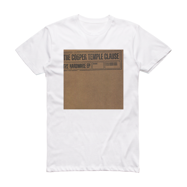 The Cooper Temple Clause The Hardware Ep The Warfare Ep Album Cover T-Shirt White