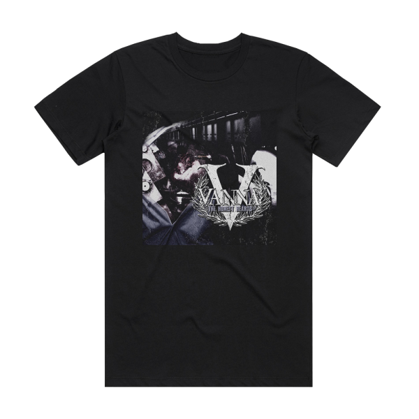 Vanna The Honest Hearts Album Cover T-Shirt Black