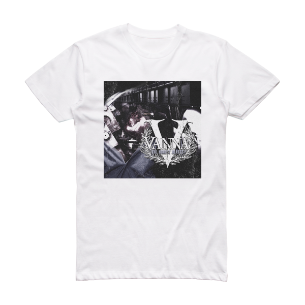 Vanna The Honest Hearts Album Cover T-Shirt White