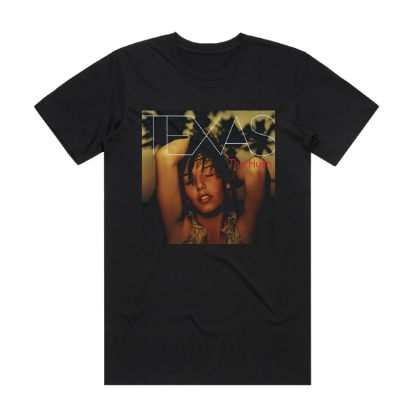 Texas The Hush Album Cover T-Shirt Black