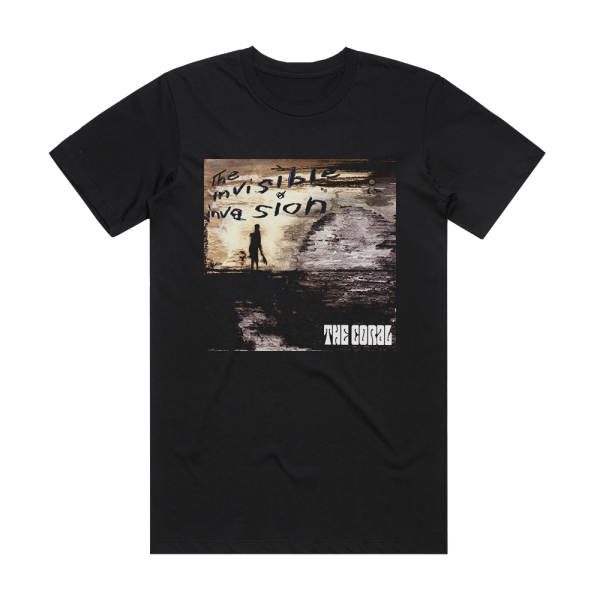 The Coral The Invisible Invasion Album Cover T-Shirt Black