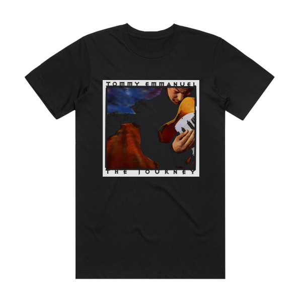 Tommy Emmanuel The Journey Album Cover T-Shirt Black