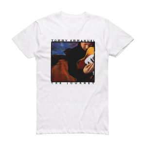 Tommy Emmanuel The Journey Album Cover T-Shirt White