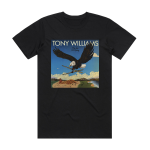 Tony Williams Trio The Joy Of Flying Album Cover T-Shirt Black