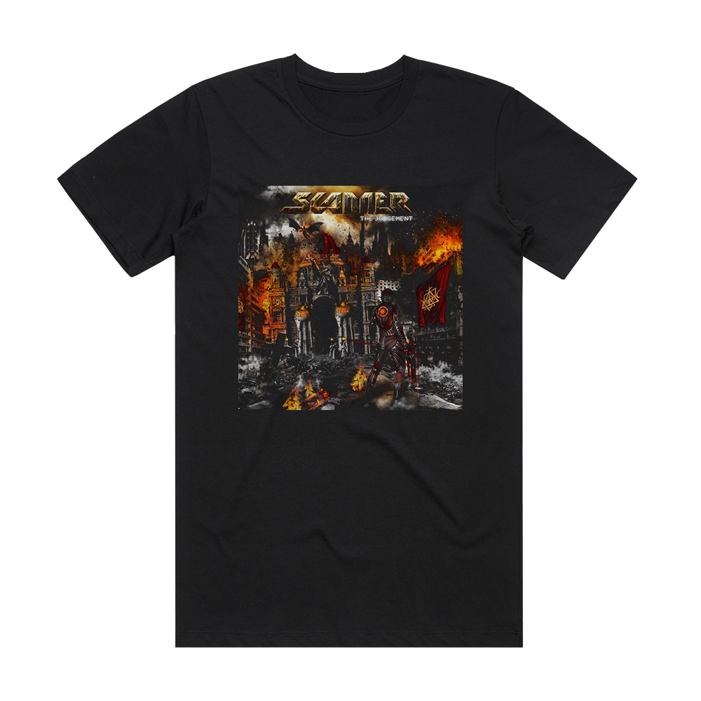 Scanner The Judgement Album Cover T-Shirt Black