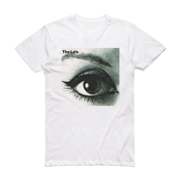 The Las The Las Album Cover T-Shirt White