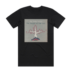 The Balky Mule The Length Of The Rail Album Cover T-Shirt Black