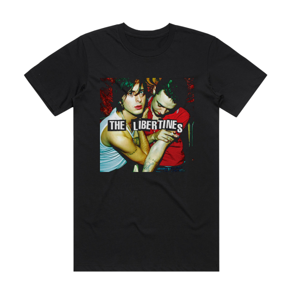 The Libertines The Libertines Album Cover T-Shirt Black