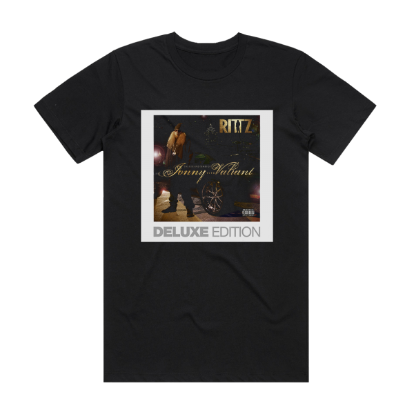 Rittz The Life And Times Of Jonny Valiant 2 Album Cover T-Shirt Black