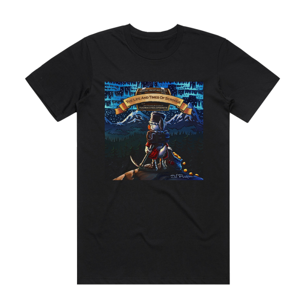 Tuomas Holopainen The Life And Times Of Scrooge Album Cover T-Shirt Black