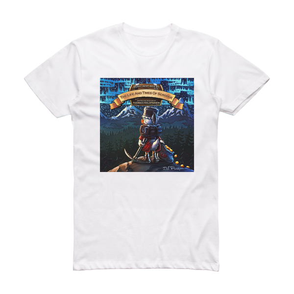 Tuomas Holopainen The Life And Times Of Scrooge Album Cover T-Shirt White