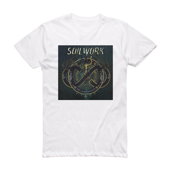 Soilwork The Living Infinite Album Cover T-Shirt White