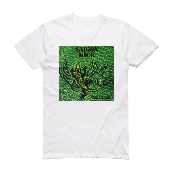 Saigon Kick The Lizard Album Cover T-Shirt White