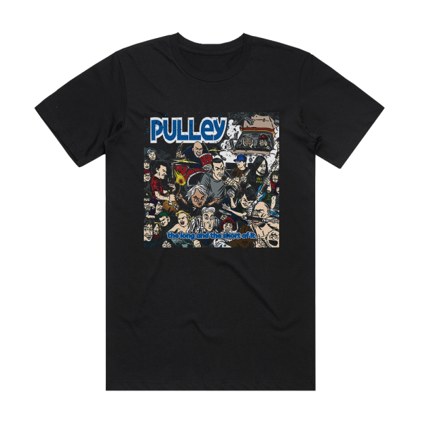 Pulley The Long And The Short Of It Album Cover T-Shirt Black