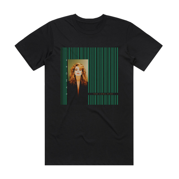 Sandra The Long Play Album Cover T-Shirt Black