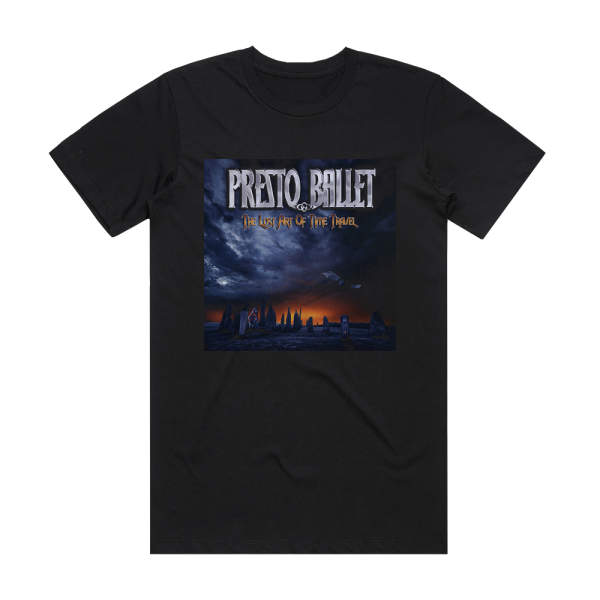 Presto Ballet The Lost Art Of Time Travel Album Cover T-Shirt Black