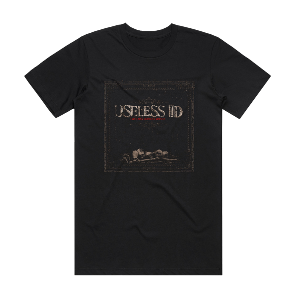 Useless ID The Lost Broken Bones Album Cover T-Shirt Black