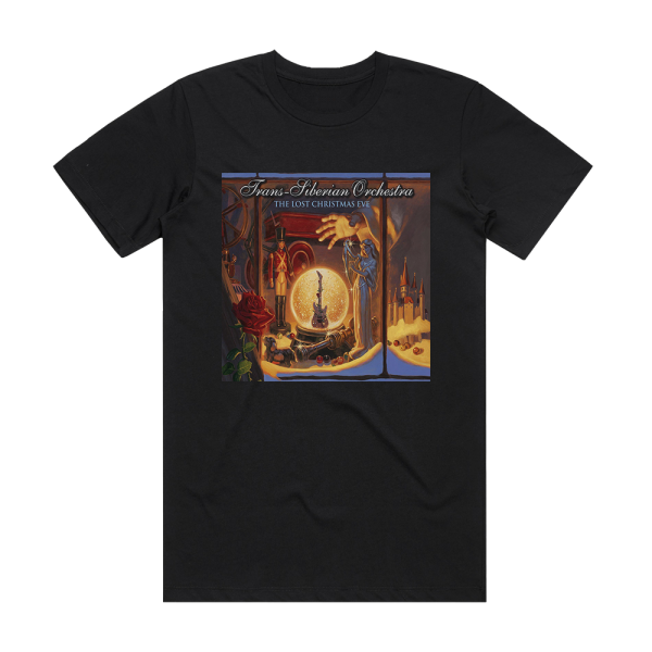 Trans-Siberian Orchestra The Lost Christmas Eve 1 Album Cover T-Shirt Black